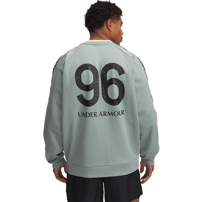 Under Armour SS25 Sweatshirt Men's Lime Green 1390111-348