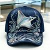 Новая бейсболка с принтом, женская морская модная солнцезащитная трендовая бейсболка, мужская солнцезащитная универсальная с китом