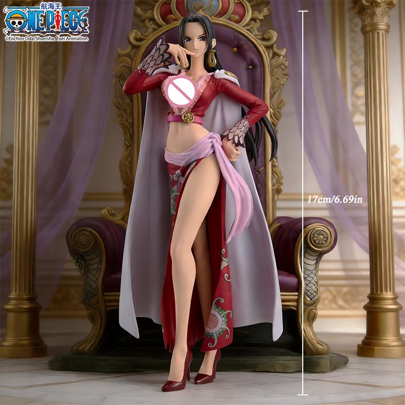 1 шт. Официальная статуэтка Боа Хэнкок из One Piece для домашнего декора, Обязательный подарок для любителей аниме на День святого Валентина, День рождения, Настольный