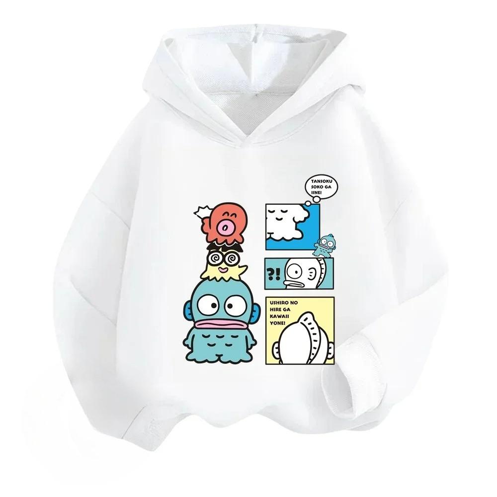 Новая милая детская толстовка с мультяшным принтом для осени и зимы — это удобный и мягкий топ для девочек и мальчиков