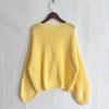Women's Classic Tie-Front Knit Cardigan - Solid Color Round Neck Sweater Casual Pullover