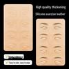 Craftsman's Heart High-Quality Silicone Microblading Practice Skin for Eyebrows, Eyeliner, and Lips - Thickened Simulation Skin.