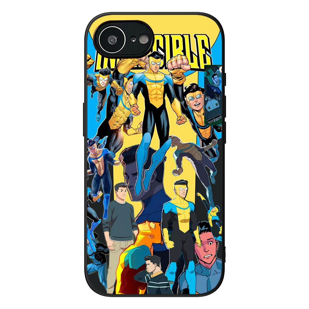 Чехол-постер I-Invincibles для телефона Apple iPhone 17 16 Plus 13 12 Pro Max Mini X XR ProMax 16E 15+ 16Plus Air Case