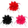 Headdress Fascinator Fascinators Hat Wedding Hair Accessories Feathers Hair Clip Fedoras Hat