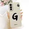 For Infinix Hot 70 5G X6895 Case New Design Letters A-Z Silicone Back Cover For Infinix Hot70 HOT 70 5G Phone Cases Bumper