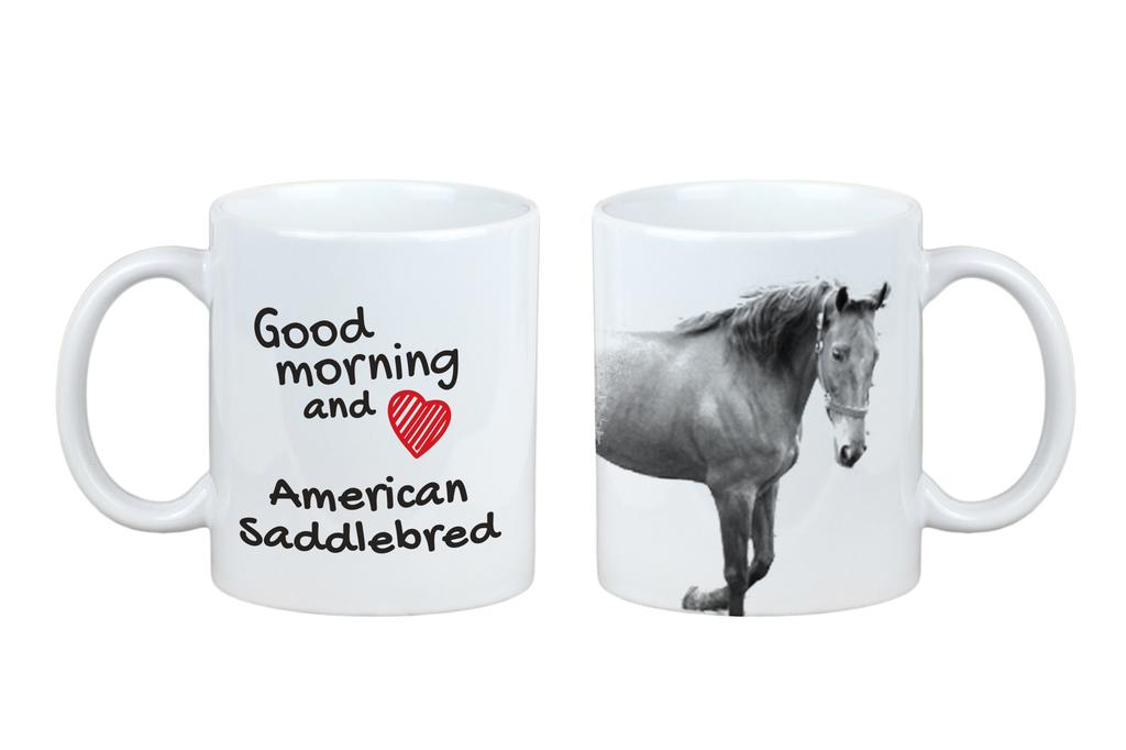 American Saddlebred – Mug with a horse, personalized mug with a print | Art-Dog