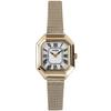 Solar Watch Ladies Made In Japan LeClair Mesh [LCREA] (CARRE/Gold, Band/LC2004-GPMGP)