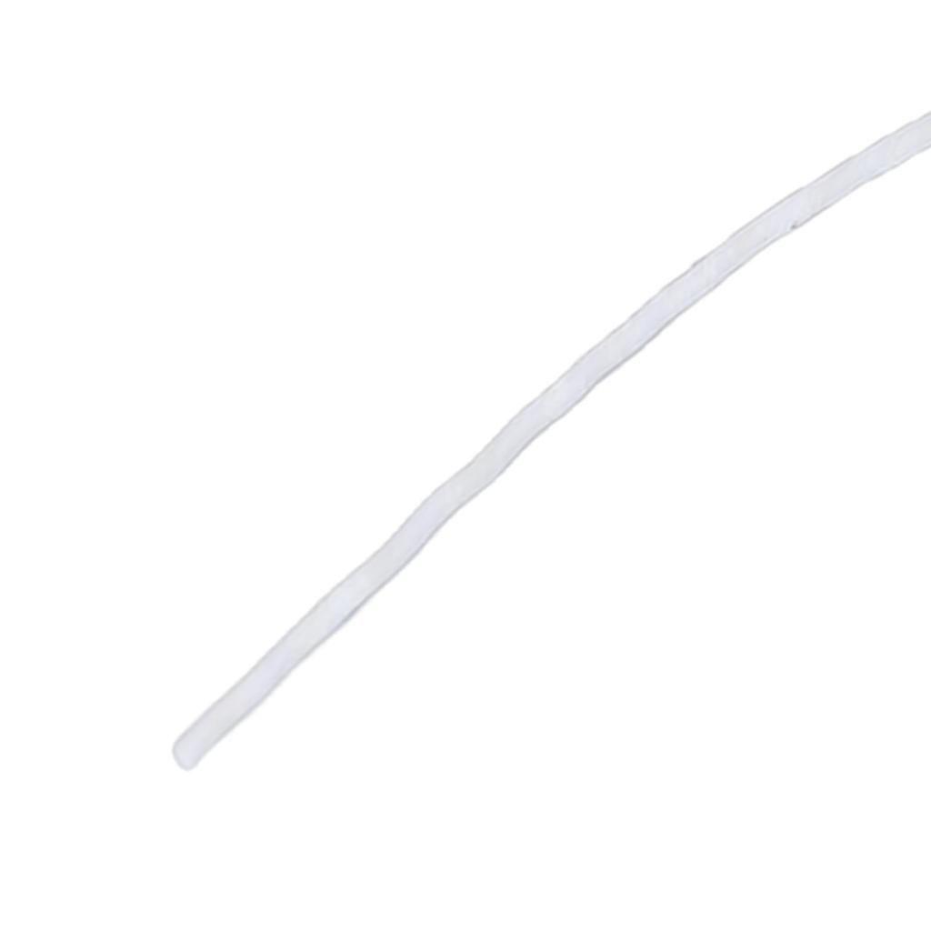 100pcs 12cm Candle Wick Core Pre Waxed Metal Sustainer Tab White for DIY Crafts Candle Making