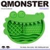 QMONSTER Поглощающая подкладка для крокодила: Силиконовая головоломка для домашних животных, собак и кошек, игрушка-кормушка и пряталка.