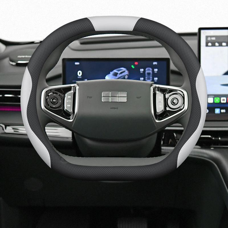 Чехол на руль Geely Galaxy E5/E8: Нескользящий, Без запаха, Не требует шитья