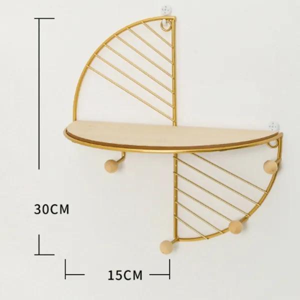 Настенные стеллажи Креативные железные стеллажи для хранения Декоративные стеллажи Аксессуары для дома
