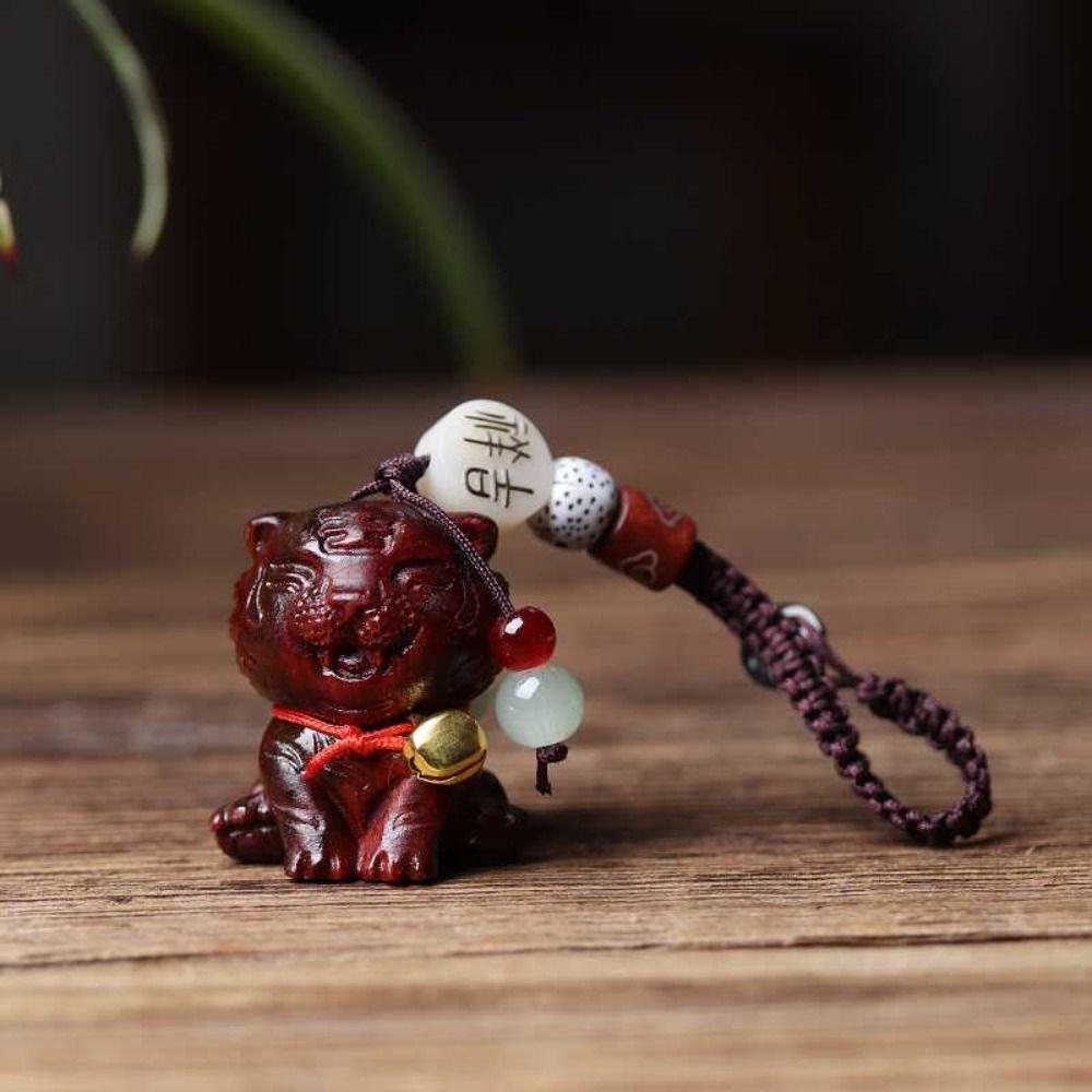 Мини резьба по дереву резьба по дереву брелок с изображением двенадцати знаков зодиака офисные аксессуары для стола