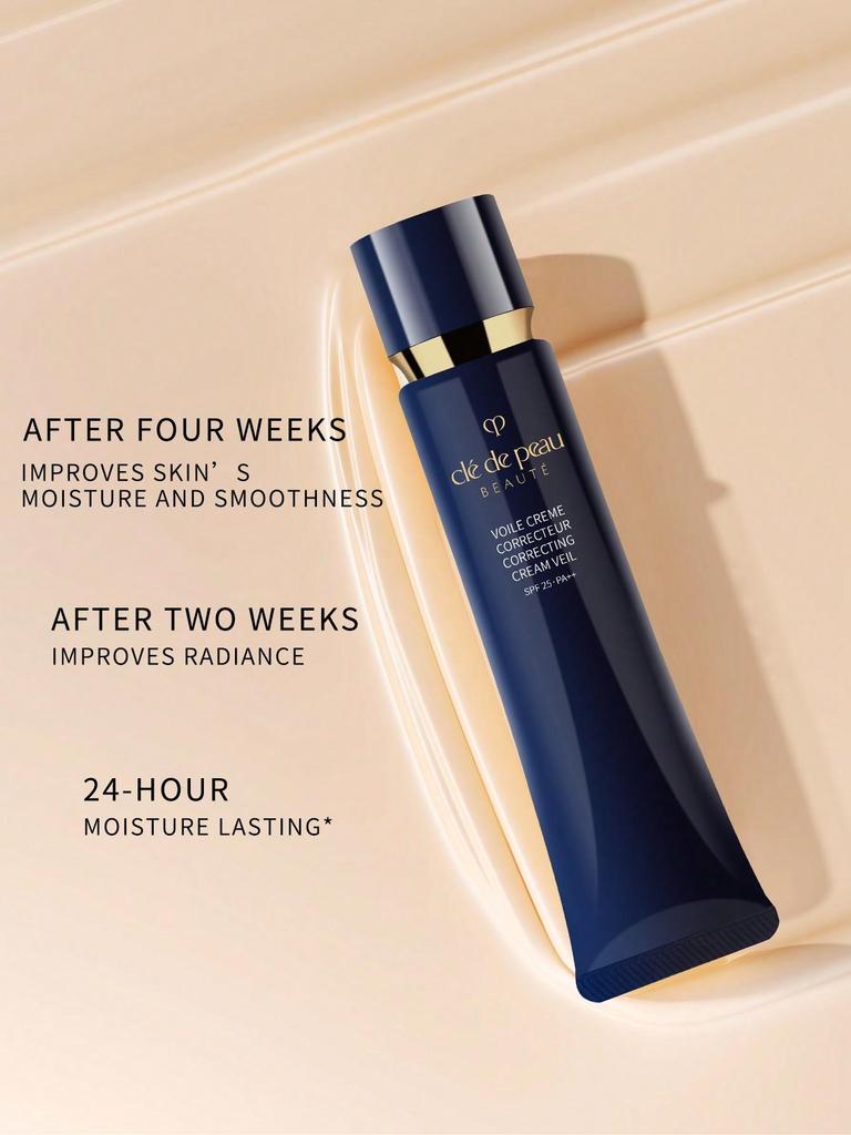 Clé de Peau Beauté Корректирующий крем-вуаль | SPF 25 PA++ | База под макияж и УФ-защита | 37 мл