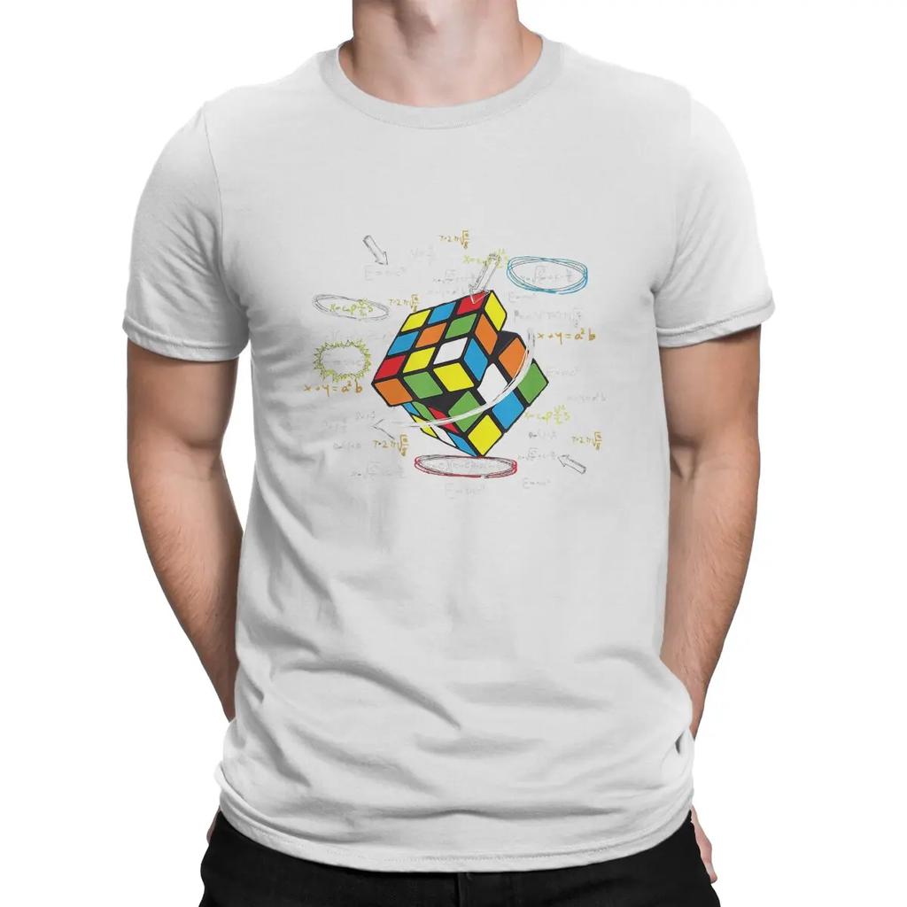 Player Special TShirt Math Rubik Interesting Cube Casual T Shirt Newest Stuff For Adult