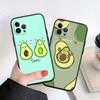 CJ13 Avocado fruit art Phone Case for Samsung Galaxy A11 A12 A13 A15 A52S A53 A55 A56 A70 A71 A72 A73 F06 F16 F56 S10 Plus S10e