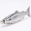 Бутылка для вина в форме рыбы 5 унций из нержавеющей стали 304 Уникальная фляга для подачи и питья Подходит для вечеринок и семейных мероприятий