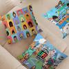 Toca Boca Toca Life World Pillow Anime Pillow Sofa Bed Head Pillow Cover Cushion Cover 45x45 cm Fashion