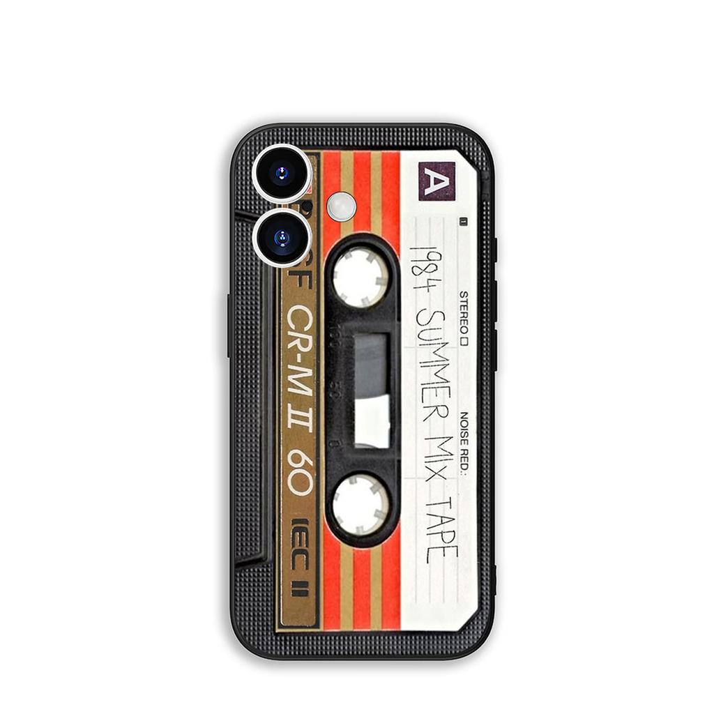 Coque Cover for Samsung Galaxy S25 S23 S22 S24 FE Ultra S10 Plus A05 A06 A15 A16 A26 A35 S10E Case Cassette Tape Music Retro