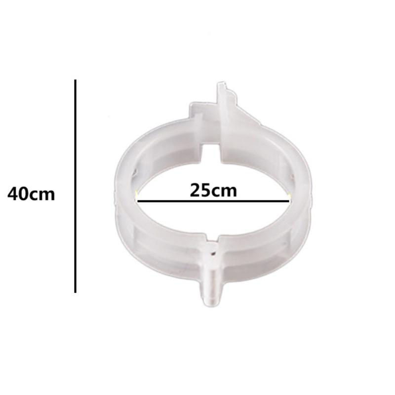 100Pcs Plant Support Clips Durable Vine Garden Vegetables 3cm For Types Plants Hanging Plastic Clips Plant Support