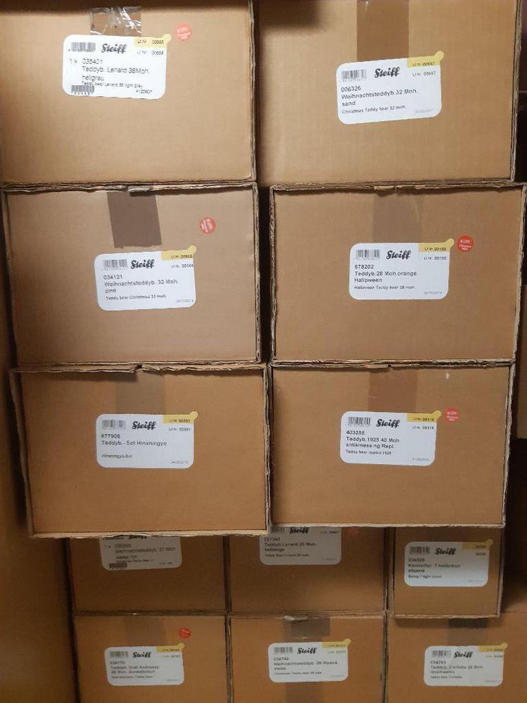 [USED] Steiff Teddy Bear "Leonard" approx. 25cm