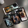 Поезд Железнодорожное Путешествие Для iPhone 17 16 15 14 13 12 11 Pro Max Plus Черный Чехол TPU с Полным Покрытием Ударопрочный