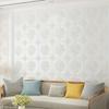 European Style Waterproof Antifouling Vinyl Foam Wall Sticker 20pcs Self-Adhesive Peel & Stick Kitchen Bedroom Panel Decoration