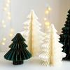 Elegant Paper Crafts for Festive Decorating Christmas Home Desk Ornamant