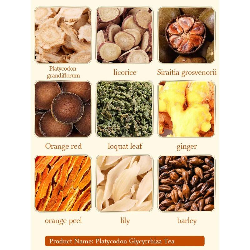 Чай Platycodon Glycyrrhiza, полезный травяной чай в пакетиках, 120 г/30 пакетиков