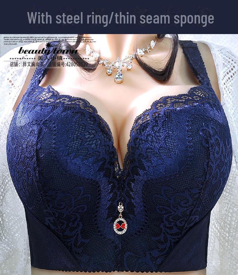 Сексуальный бюстгальтер CDE с боковыми чашками и поддержкой для полных женщин больших размеров