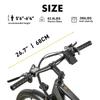 BURCHDA Electric Bike Bloody RX70 W45KM/H, 27.5 Inches, Lithium Battery 48V20AH, Mountain Bike for Adults