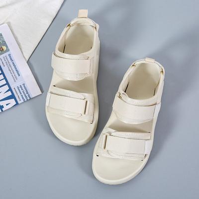 2024 Новая летняя женская обувь Модные парусиновые женские сандалии Повседневные тапочки