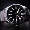 Casio Стандартная серия Минималистичная мода Классический Повседневный Кварцевый механизм Стальной ремешок Мужские часы Черный MTP-VD02D-1E