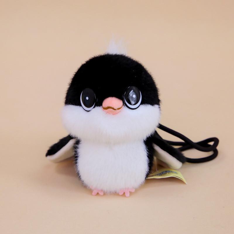Cartoon Little Sparrow Plush Pendant With Durable Material For Collection And Play