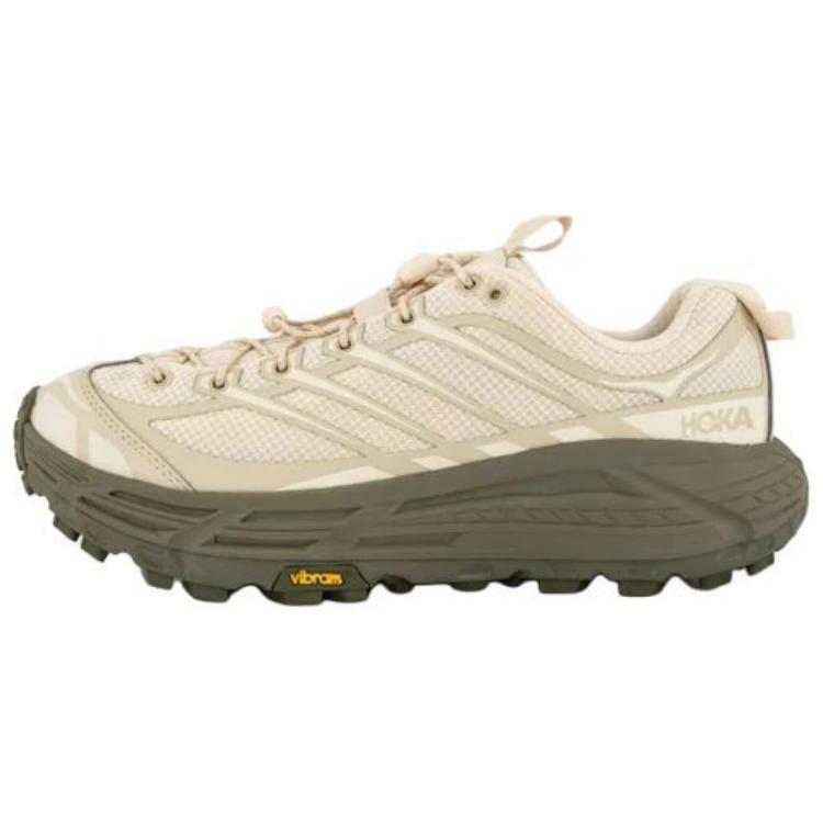 HOKA Mafate Three2 Oat Milk Eucalyptus Unisex Sneakers Cream 1141572-OLY