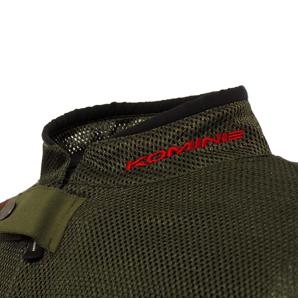 Куртка-сетка для езды на мотоцикле Olive 2XL [KOMINE] JK-0143 07-0143 Мужская