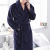 Male Bathrobe Comfortable Fleeced Pockets for Hotel
