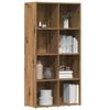 VidaXL Bookcase Artisan Oak 66x30x130 Cm Engineered Wood, Bookcase, Storage Cabinet, Shelf 855779