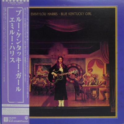 Виниловая пластинка EMMYLOU HARRIS  Blue Kentucky Girl P10653W WARNER BROS 1979 Япония КантриФолк Б/у