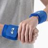 Дышащий баскетбольный напульсник Черно-синий Поддержка запястья Напульсники Баскетбол Бадминтон