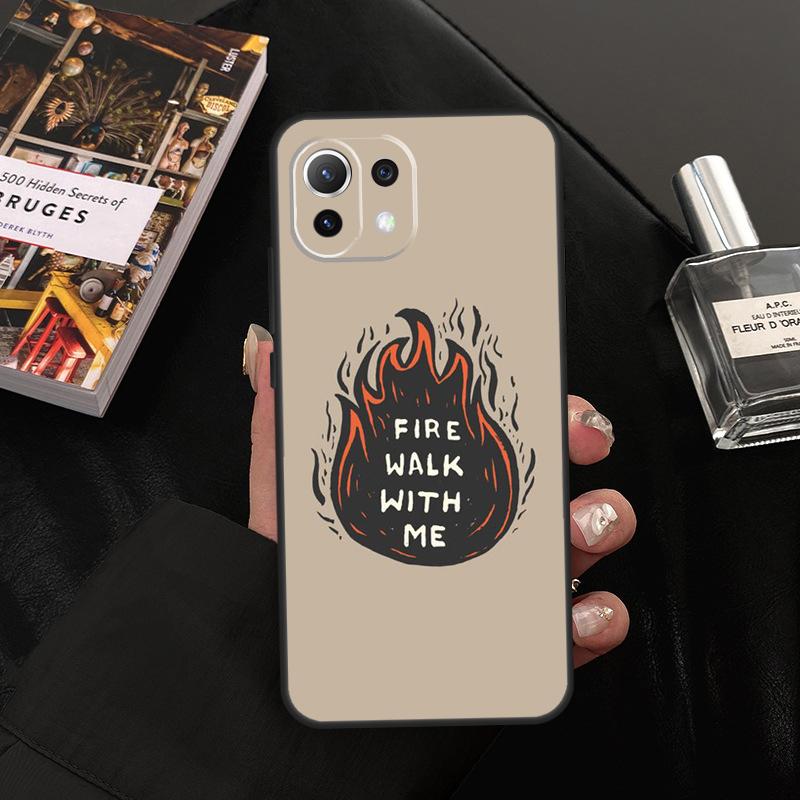 Fire Walk With Me Twin Peaks Case For Xiaomi 14T 11T 12T 13T Pro 13 14 15 Ultra POCO X7 Pro X3 X5 X6 F5 F6 M6 Pro Cover