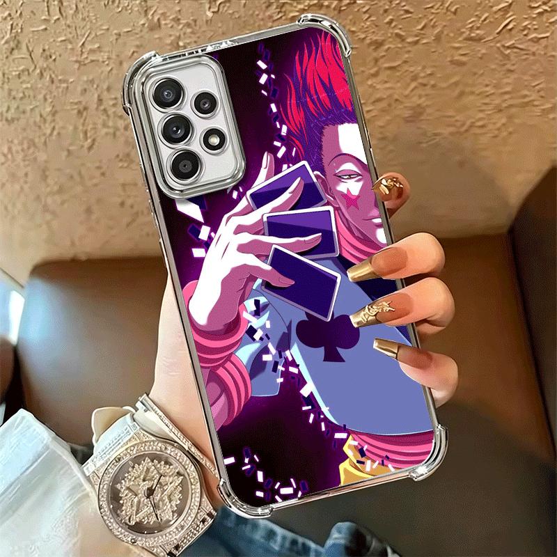 Чехол для телефона Hunter X-Hunters Hisoka Мягкий для Samsung A17 A27 A07 A37 A57 A16 A56 A15 A55 A14 A54 A13 A53 A26 A36 A25 A35 A24 A34