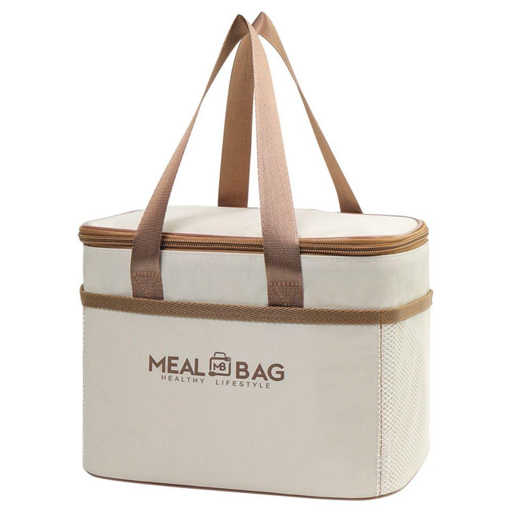 Thickened Cooler Bag Waterproof Camping Picnic Bag Lunch Box Thermal Food Storage Bag Hiking