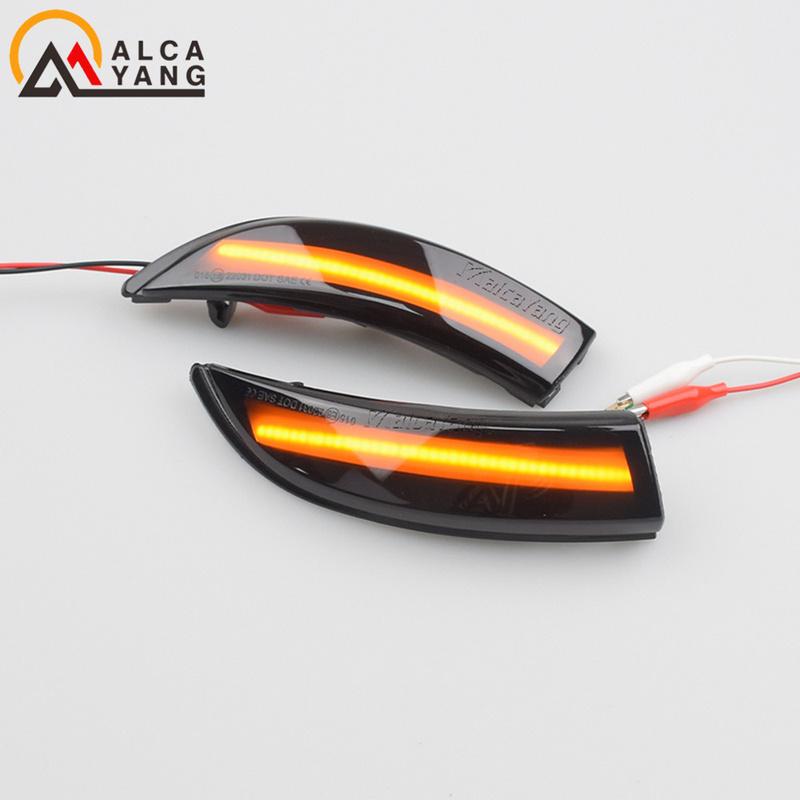 Dynamic Blinker For Ford Fiesta Mk7 2008-2017 LED Turn Signal Light Side Lamp for Ford B-Max Pair arrow