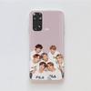 Чехол BT11 Bangtan Boys для Samsung A04 A14 A23 A34 A54 M23 M33 M52 M53 Realme 10 9 C30S C35 C55 VIVO Y02S Y21 Y33S Y51 X80 Pro Прозрачная крышка