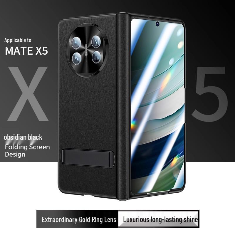 Чехол-книжка из натуральной кожи для Huawei Mate X5 - Коллекционное издание