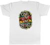 Reggae Lover Mens TShirt One Love One Heart Music Tee Gift