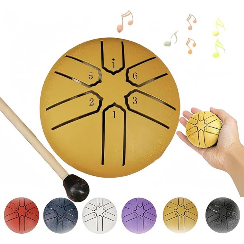 Steel Tongue Drum Rain Chime, Rain Drum for Outside, Rain Drum Instrument for Outside, Steel Tongue Drum Rain Chime Waterproof, Steel Tongue Drum