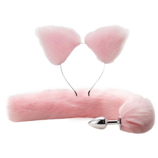 1 комплект, анальная пробка с повязкой на голову, многоцветная, снимает усталость, быстро достигает кульминации, многоразовый инструмент для ролевых игр, алюминий