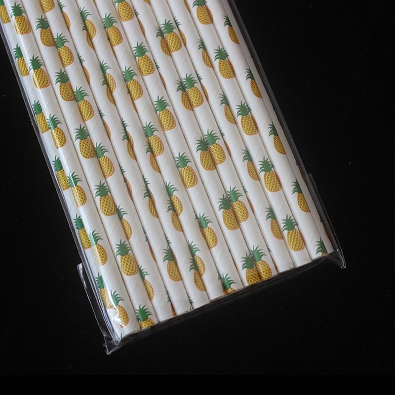 25 штук трубочек для коктейля