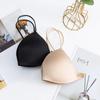 Красота Назад Собирает Грудь Кружевное Нижнее Белье Обертывание Без Стального Кольца Невидимая Грудь Сексуальные Треугольные Чашки Бюстгальтеры Женщин Бесшовный Бюстгальтер Push Up